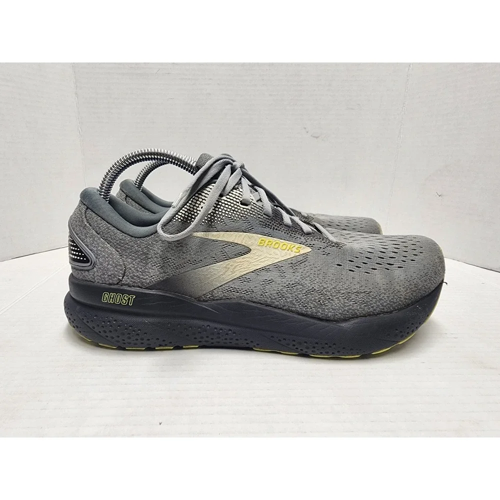 Brooks GHOST 16 Men's Used Running Sneaker Grey US Size 9.5 D